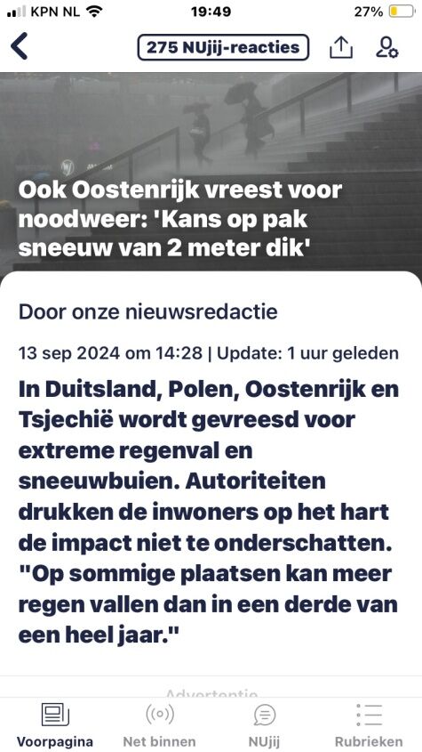 Reactie #133628 op weerbericht